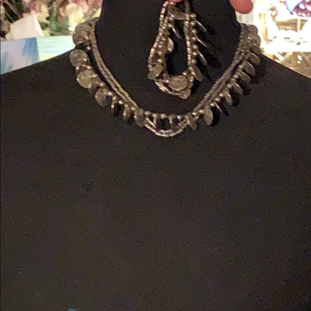 Estate necklace and bracelet